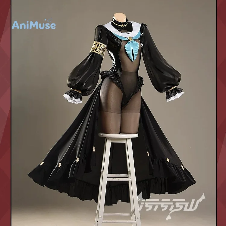 Disfraz de Cosplay de Anime AniMuse Game Series: Blue Archive Iochi Mari, Vestido de Monja Privado Hecho por Fans para Mujer 2026