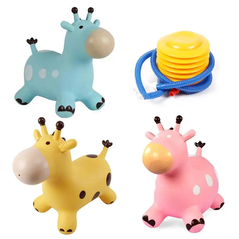 

Horse Riding Toy For Kids Jumping Space Hopper Bouncy Animals Ride On Toys For Baby Boys Girls 3 4 5 6 Year Old