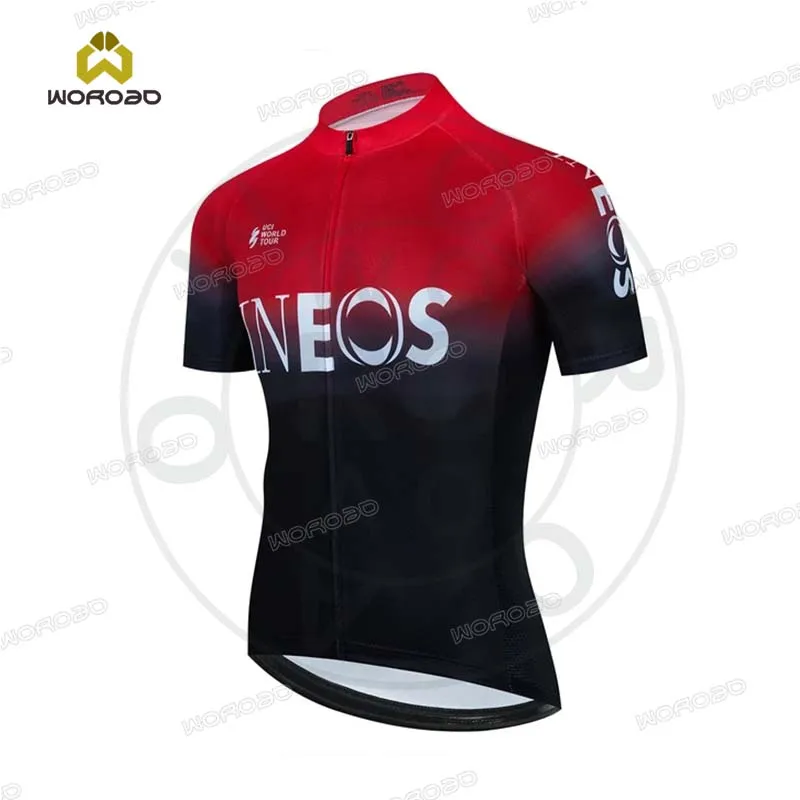 

New Style INEOS 2023 Summer Short Sleeve Bicycle Clothing Men Road Bike Shorts MTB Clothes Cycling Jersey Sets Maillot Ropa suit