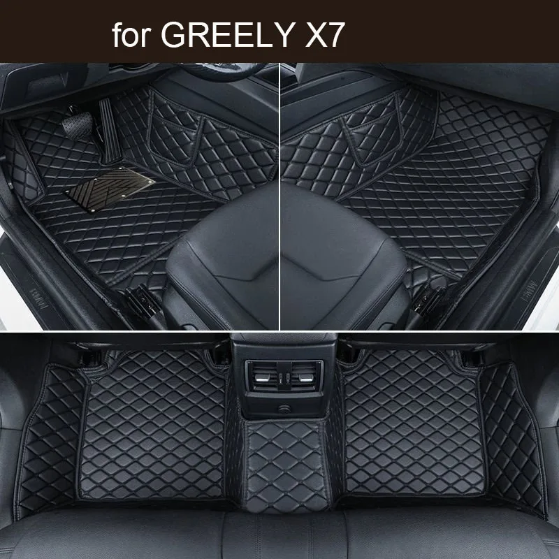 

Автомобильные коврики для GREELY X7 2018-2019, аксессуары, индивидуальные автомобильные коврики