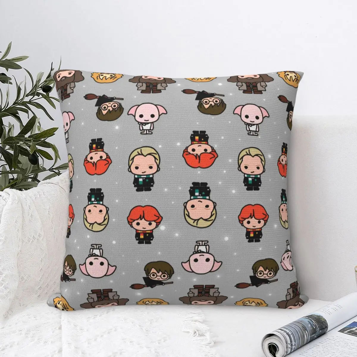 Harrys Potters Pillowcases Stuff Printed Cushion Cover Pillow Covers Home Decor Square Multi Size