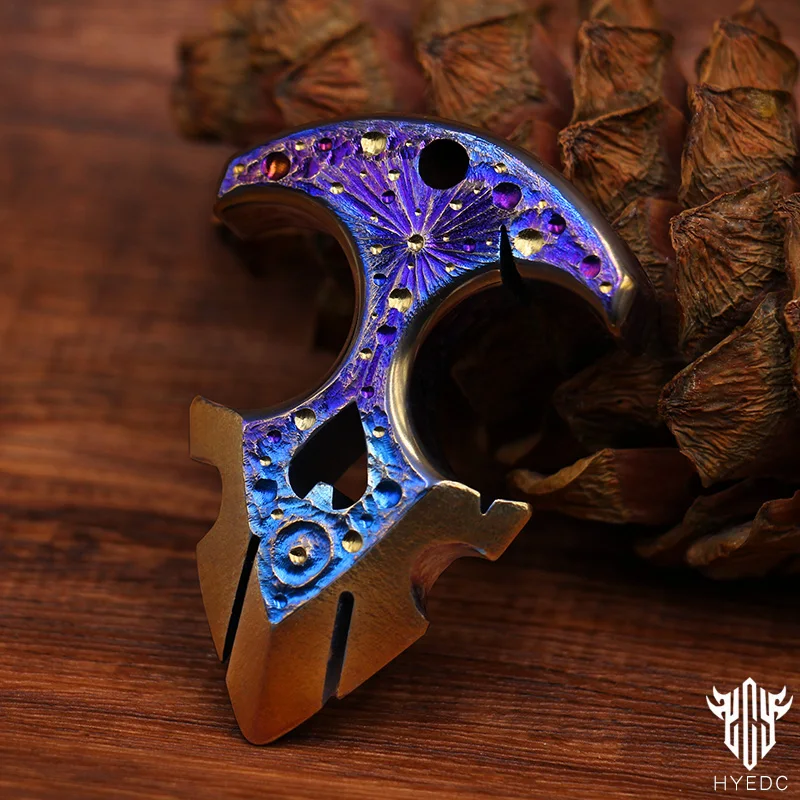 Star Sky Limited Edition Multi-Functional Finger Tiger Tool Titanium Alloy Tactical Window Breaker EDC