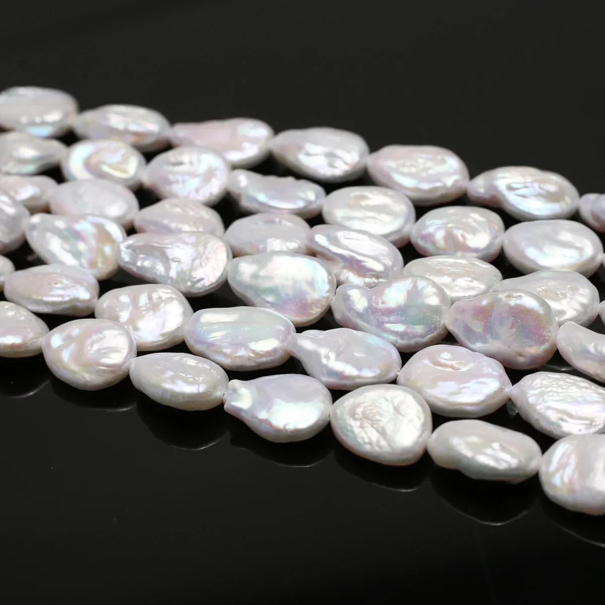 

Natural Freshwater Pearls 13x18-14x22mmAAAA Teardrop Oval Pearl Bead Jewelry Make DIY Necklace Bracelet Accessories Wedding
