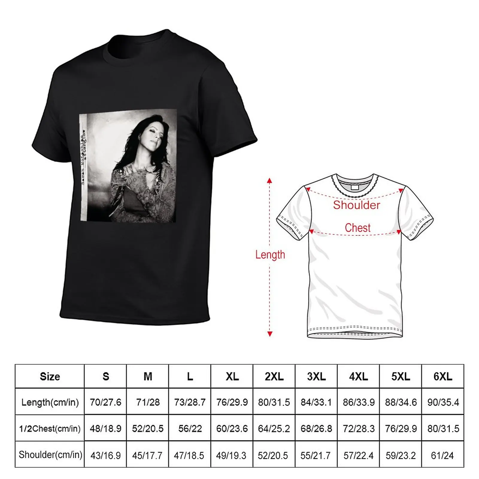 New Sarah McLachlan afterglow T-Shirt aesthetic clothes plus size t shirts men t shirts