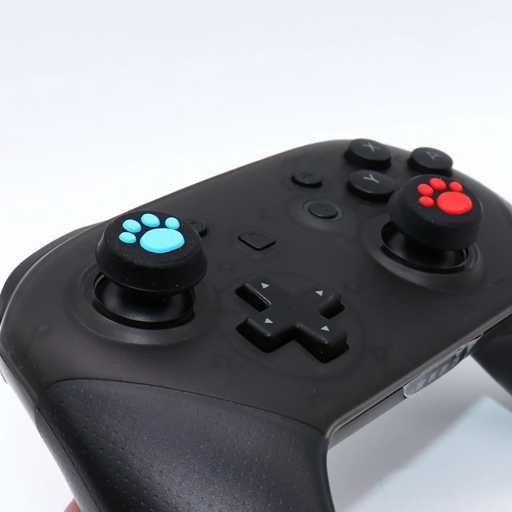 

20Pcs Thumb Stick Cover Silicone Joystick Caps Easy Install Anti-Skid Wear Resistant Smooth Comfortable Special Design Gaming