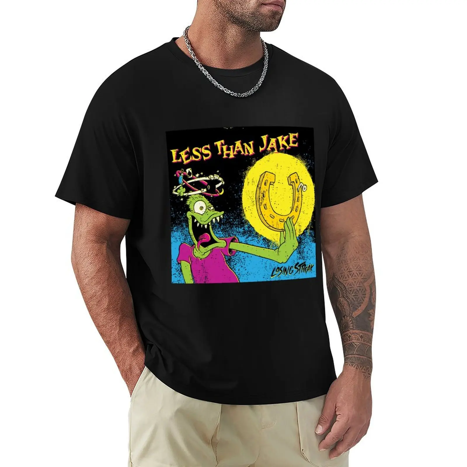 

Less Than Jake losing streak T-Shirt Clothing summer shirt sublime workout shirts for men