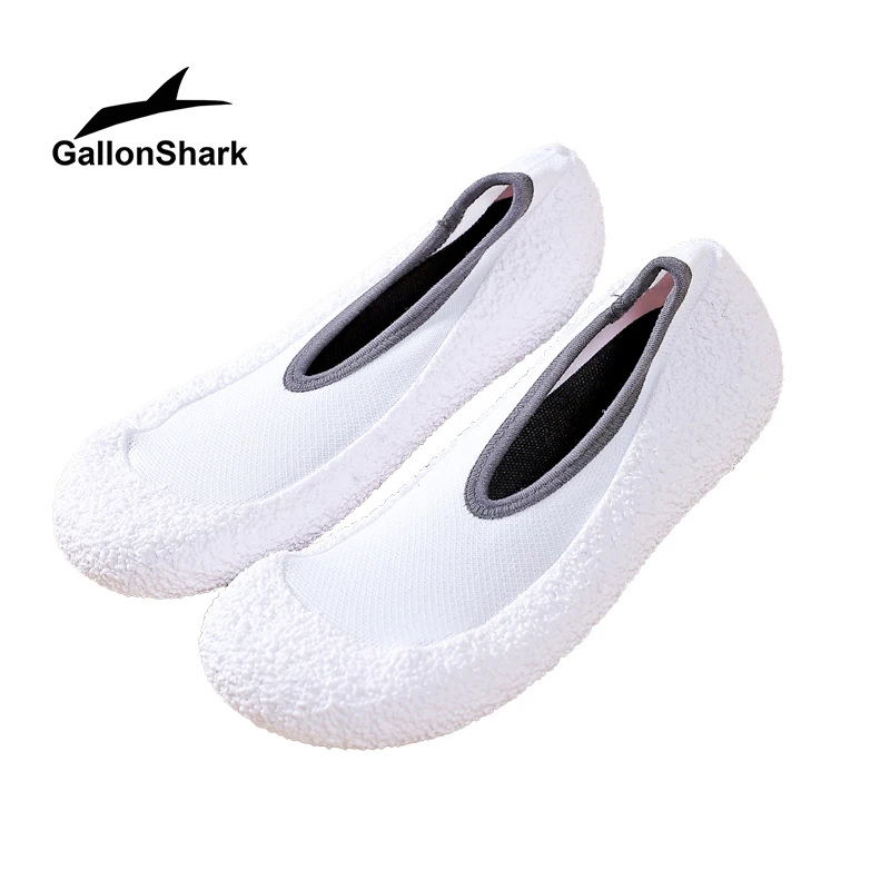 

GallonShark Women's Knit Breathable Indoor Fitness Shoes, Non-Slip Barefoot Shoes for Home Workouts, Yoga, Pilates