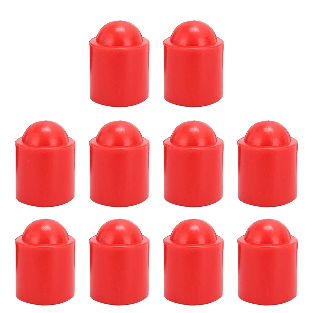 

10pcs Billiard Cue Protector Cap Rubber Snooker Cue Cover Pool Cue Bottom Protectors Inner Diameter 2.8cm Billiard Accessories