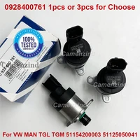 1/3 Piezas 0928400761 928400761 Nueva Válvula Reguladora de Presión de Combustible Common Rail para VW MAN TGL TGM 51154200003 51125050041 07W127615