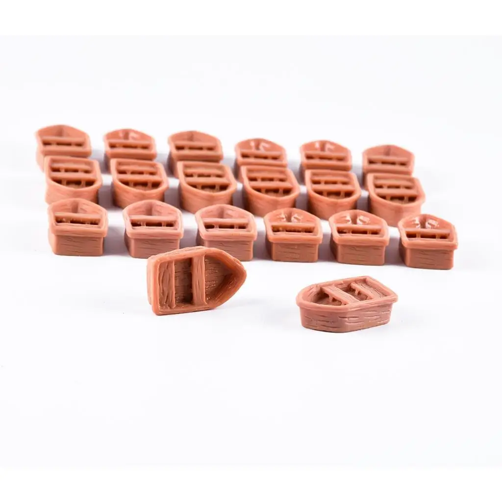 20-delig harsdecoratie Microlandschaft hars staand ornament