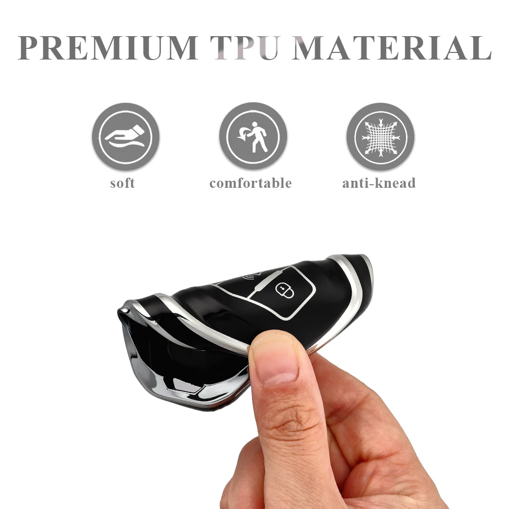 Key Case Cover Fob For Chery Jetour X70 X90 X95 Plus X70plus X90plus 2020 2021 2022 Keyring Soft New TPU key Protector Shell