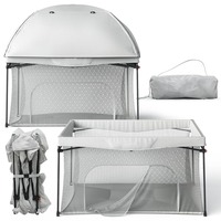 Baby Indoor &Outdoor Tent Portable Playpen Foldable Safety Baby Activity Fence Toddlers Breathable Mesh One-Touch Open Design