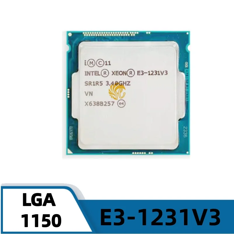 

Intel Xeon E3-1231V3 3.4 GHz Quad-Core CPU 8M 80W LGA 1150 E3 1231 v3 E3 1231v3