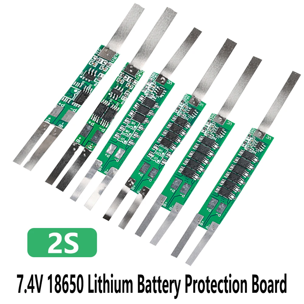 2S 7.4V 2A 3A 4.5A 6A 7.5A 9A BMS Li-ion Battery Protection Board for 18650 Li-ion Lithium Lipo Battery Cell