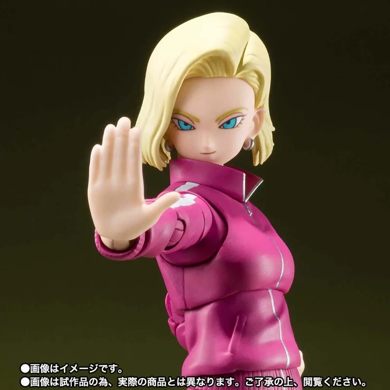 

In Stock Bandai Tamashii Limited SHF Dragon Ball Super Android 18 Action Figure, Collectible