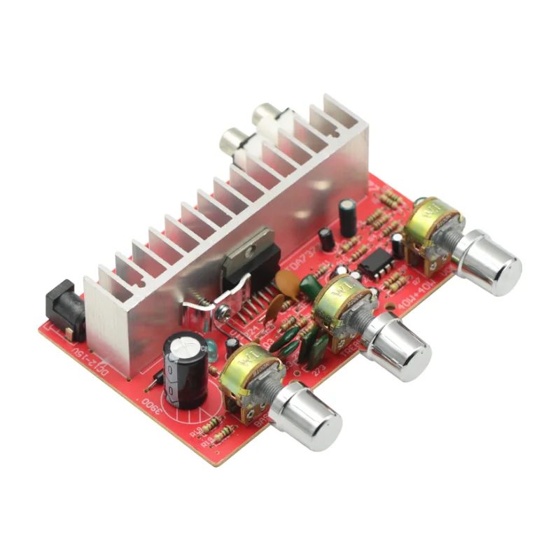 40W TDA7377 amplificatore Audio Stereo scheda di potenza Dual channel Treble Bass regolabile