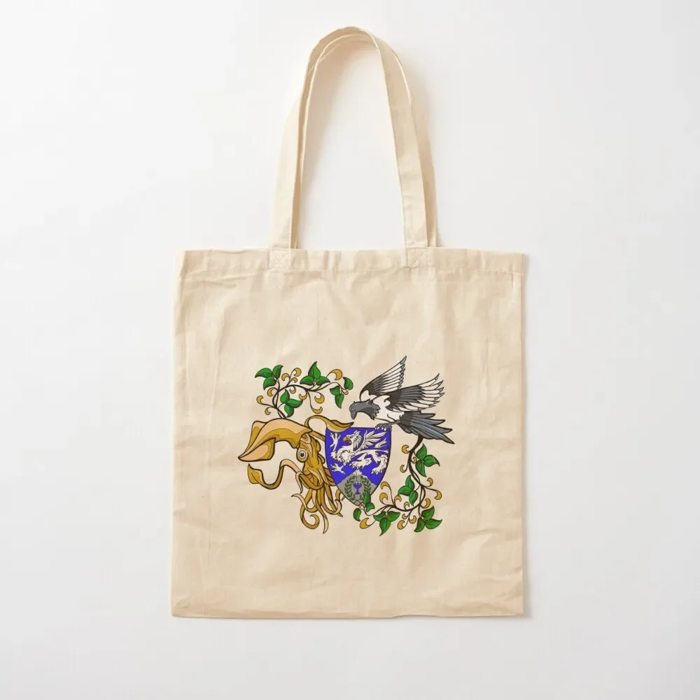 

The Squid and the Magpie (large Items) Tote Bag eco bag folding Eco bag