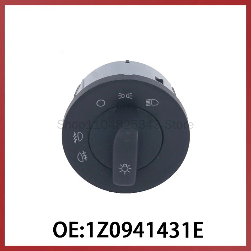 

1Z0941431E is suitable for Volkswagen Skoda car headlight switch, fog light, headlight adjustment combination switch