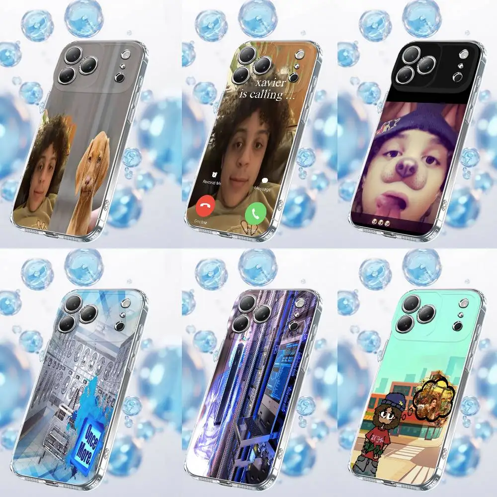

X-Xaviersobased Phone Case For iPhone 15,16,11,14,13,17,12,Air,Mini,Plus,Pro,Max,Plus,E Transparent Shell