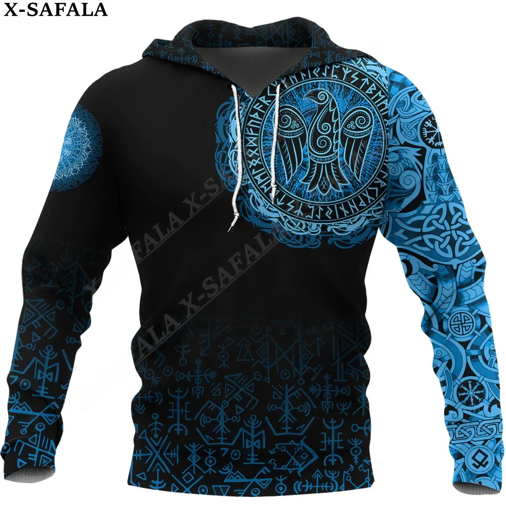 

Odin Raven Celtic Valknut Viking Tattoo 3D Print Zipper Hoodie Man Female Pullover Sweatshirt Hooded Jacket Jersey Tracksuits-7