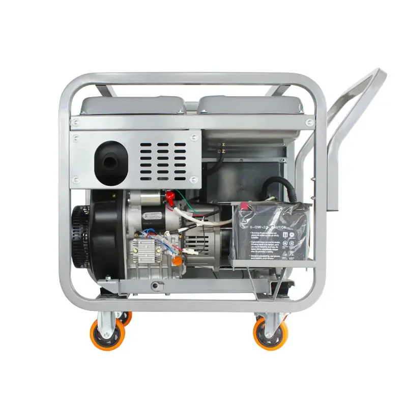

zz For Portable 5kva 10 kva Single Cylinder Open Type Diesel Generators Diesel 6.5kw 220V/380V 50/60Hz