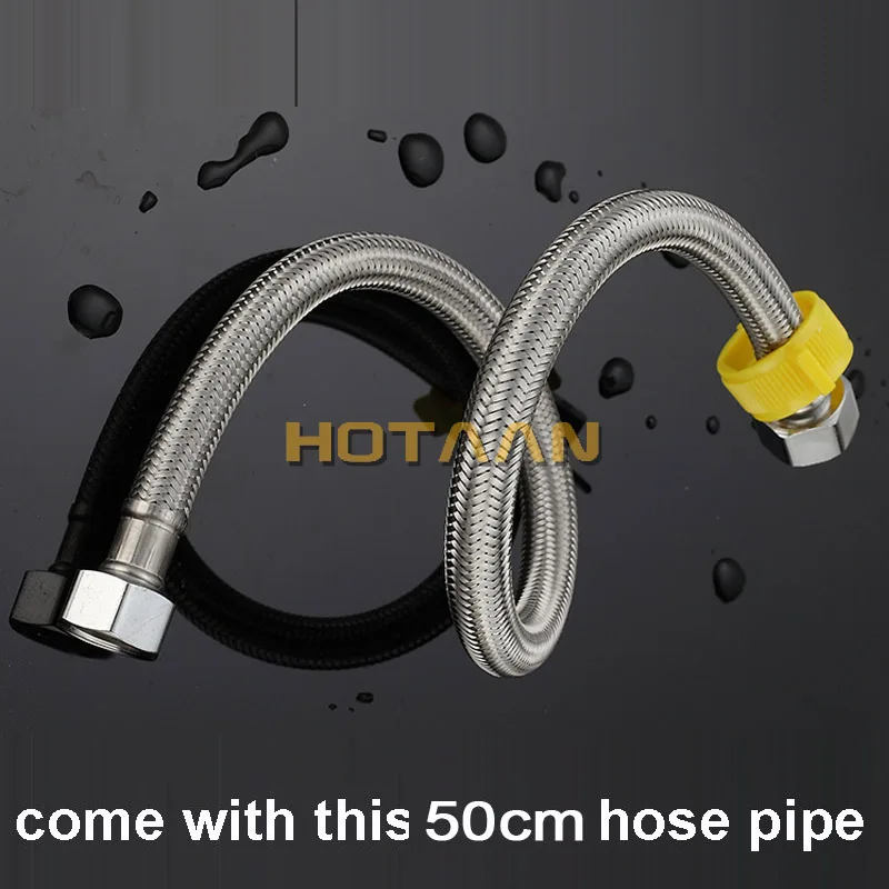 HOTAAN . Single Handle one hole Bathroom Basin Faucet  Single Cold Copper Vessel Sink Water Tap Mixer Chrome Finish