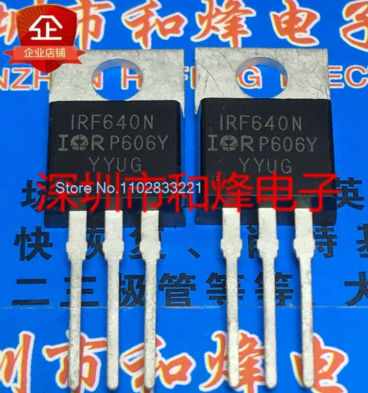 (10 teile/los) irf530n irf540n irf630n irf640n irf1310n