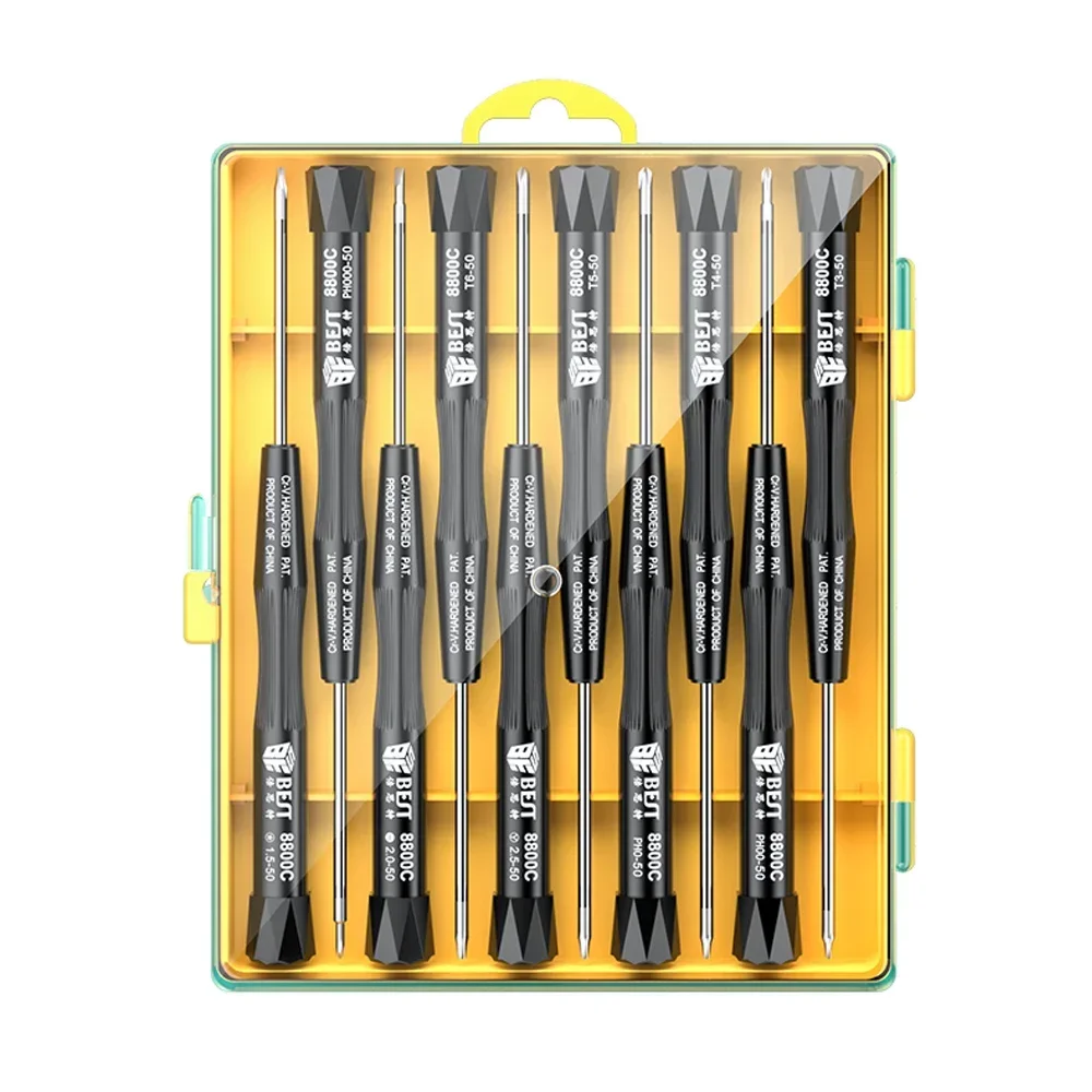 BST-8800 Precision Multi-purpose Magnetic 10 in1 Screwdriver Set for iPhone SamSung Repair Open Tool Screwdriver Kit