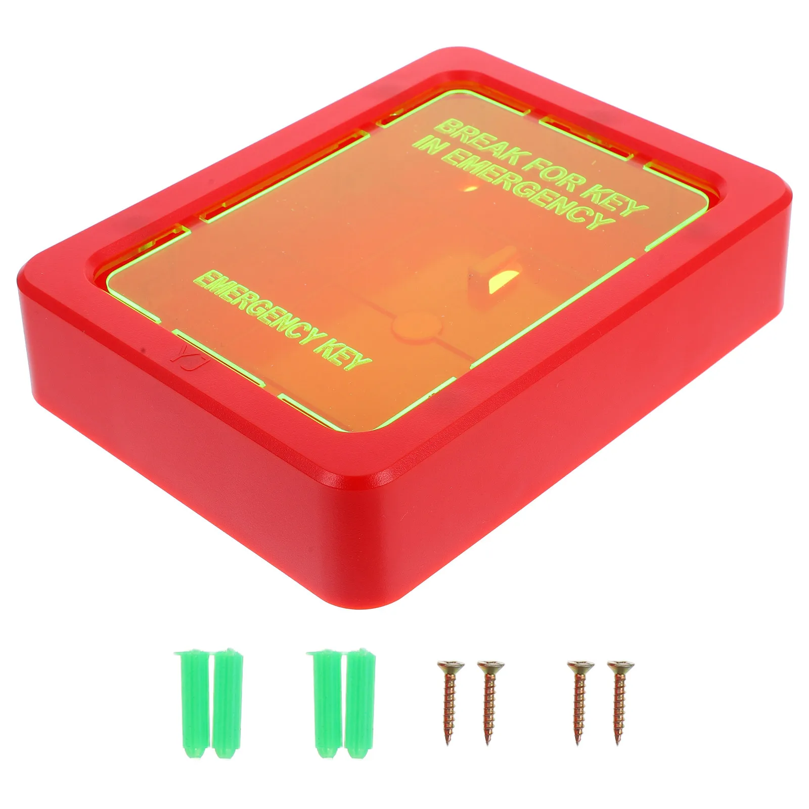 1Set Wall Mounted Key Lock Box Emergency Access Fire Safety Container for Home Office Outdoor Secure Storage Organizer for Keys