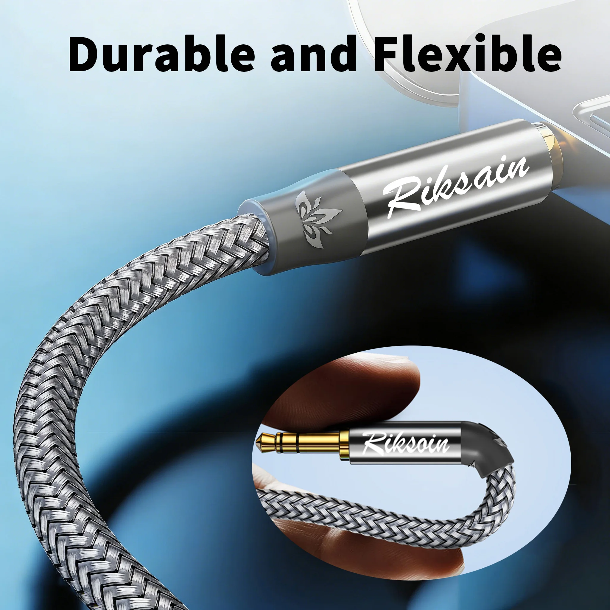 USB C Aux 3.5mm Male to Type C Audio Cable, for Headphone Car Stereo Cord Compatible with iPhone 17 16 15/Galaxy S25/S25/S23