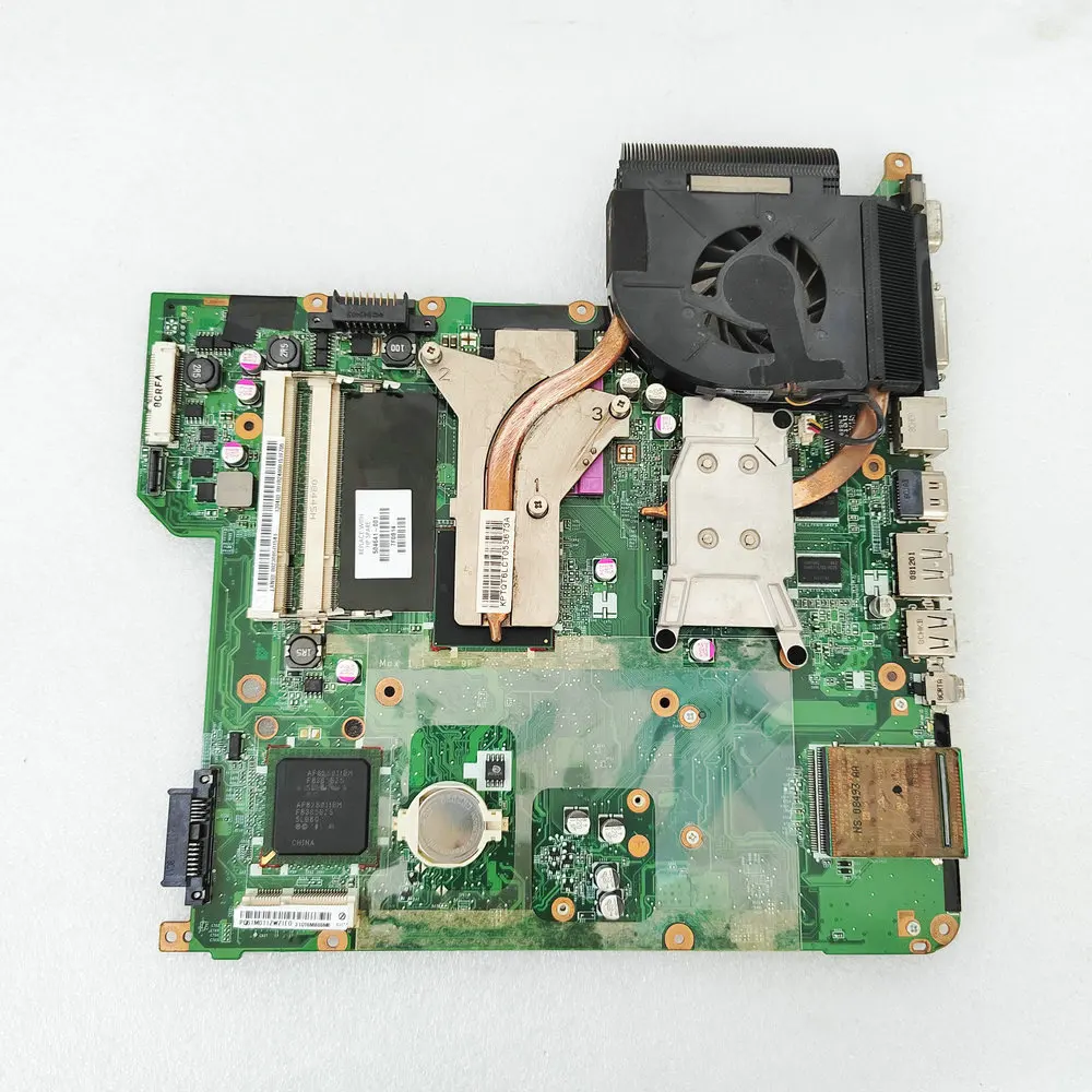 For HP DV5 DV5-1000 Motherboard 482870-001 504641-001+CPU+Heatsink Instead Of 482324-001 502638-001 506070-001 Mainboard