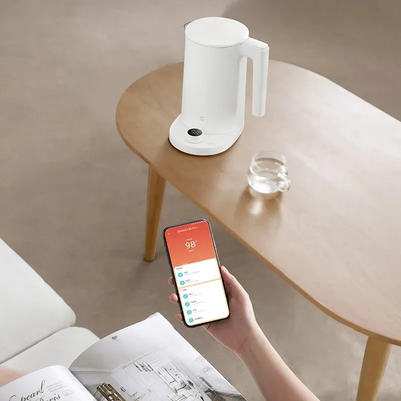 شاومي-Mijia غلاية ماء كهربائية ذكية 2 برو ، وعاء عازل ثرموستاتي ، إبريق الشاي غير القابل للصدأ ، شاشة LED ، درجة حرارة ذكية #2