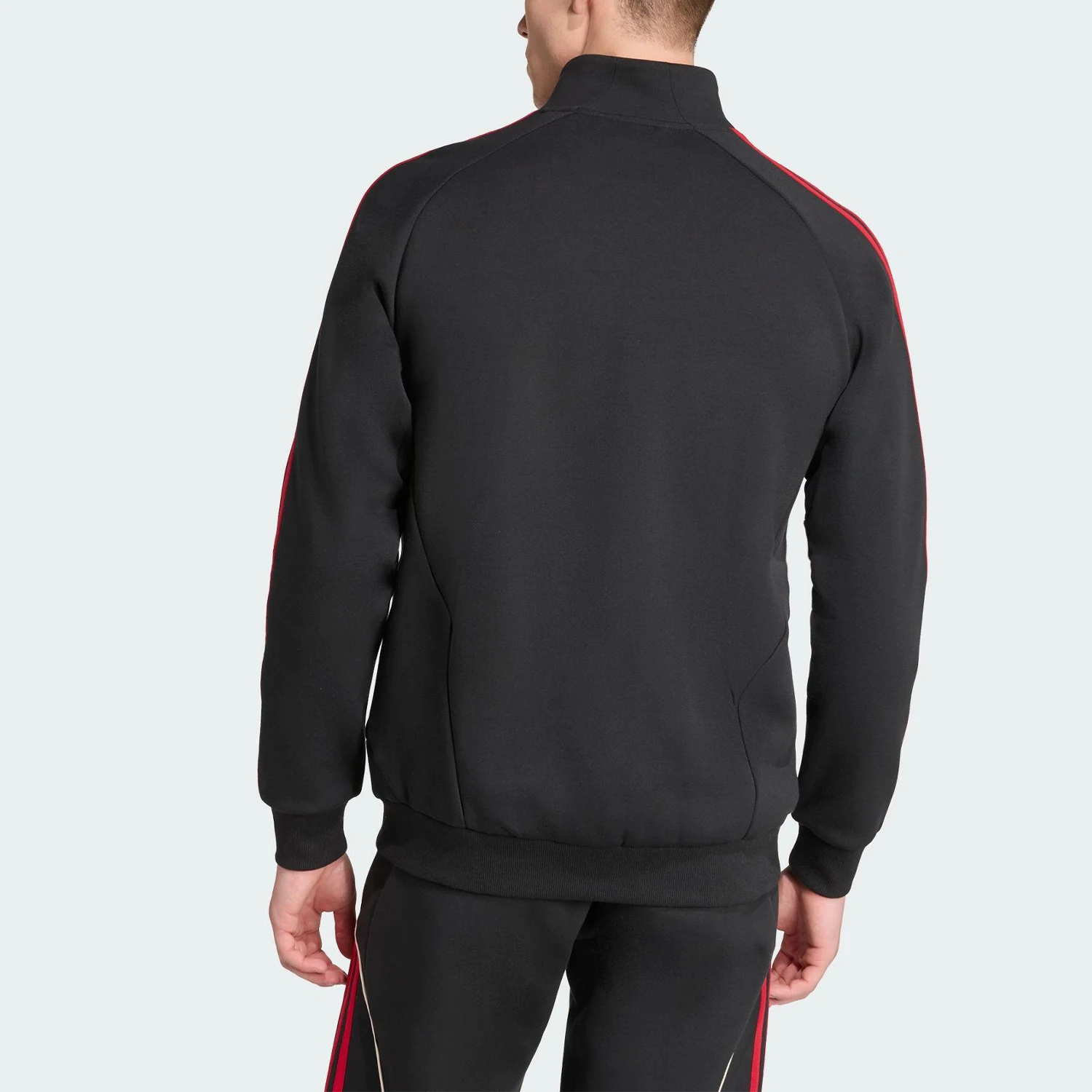 Adidas Originals genuine Autumn Men's Stand Collar Durable Soccer Jacket JW5475
