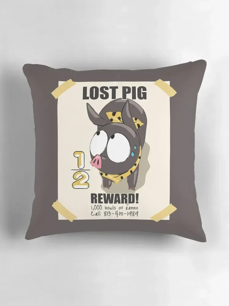 P-chan Ryoga Lost Pig - Ranma 1/2 رمي وسادة غطاء وسادة فاخر الخريف المخدة السنة الجديدة المطرزة غطاء الوسادة وسادة