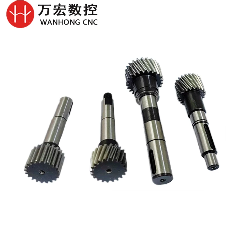 straight helical tooth gear shaft/synchronous wheel gear rack for woodworking machine/Engraving machine gear shaft