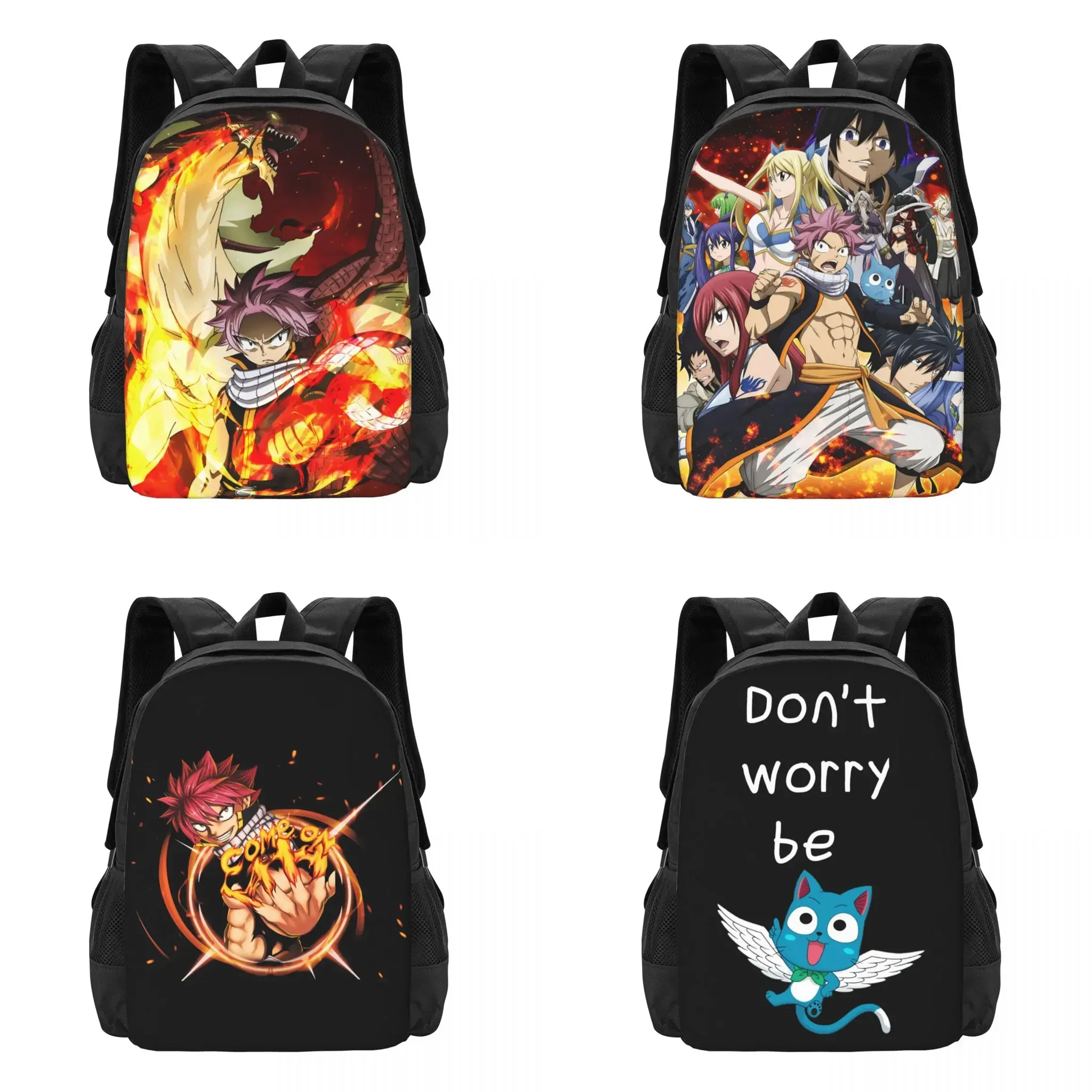 

Anime FAIRY TAIL Travel Laptop Backpack, Business College School Computer Bag Gift for Men & Women