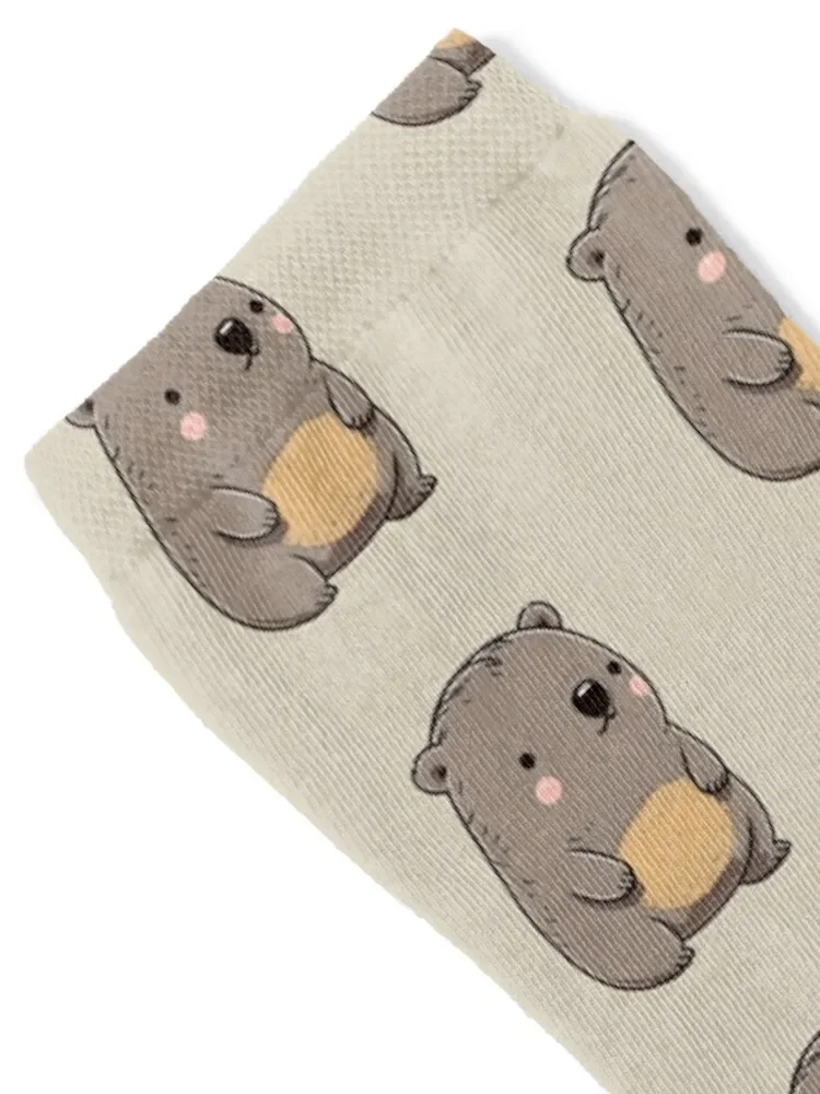 Wombats are like tiny mole men Socks professional running kids floor Socks Man Women's