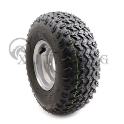 6 inch inflatable wheels 15x6.00-6 Tubeless tire For Lawn mower golf cart ATV Buggy Quad Bike Go Kart farm vehicle vacuum Tyre