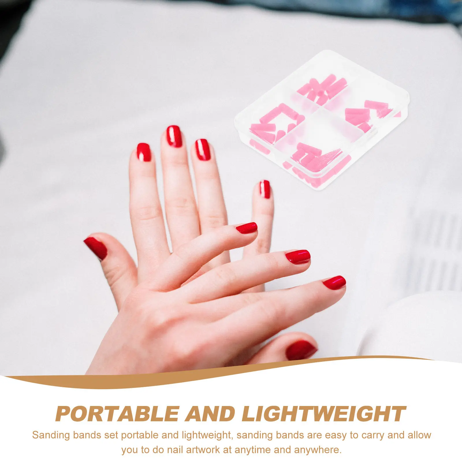 

Набор из 32 шлифовальных колец для ногтей, профессиональные кольца для маникюра, для снятия гель-лака, гладкой шлифовки и полировки, для домашнего и салонного использования