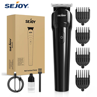 Sejoy Hair Clipper Beard Trimmer for Men Waterproof Cordless Hair Clipper Electric Razor Mens Grooming Kit for Mustache