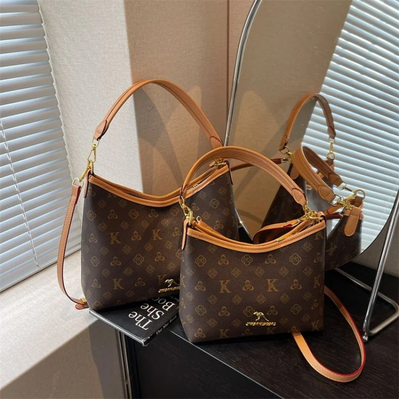 Berühmte Designer-Damen-Einkaufstasche aus Leder, Luxusmarke, modisch, klassisch, elegant, Pendler-Vintage-Tasche