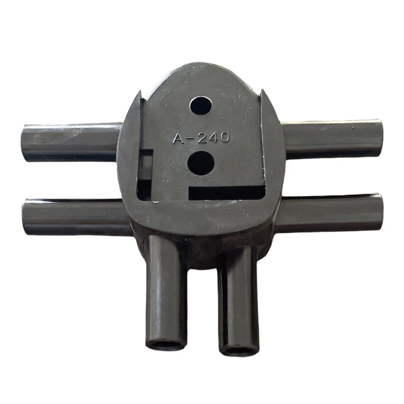 E7CD Replacement Air Connector Air Fork for Classical C300 Air Distributor Connector, 6Port Manifold Fitting with 10Mm Hose Size