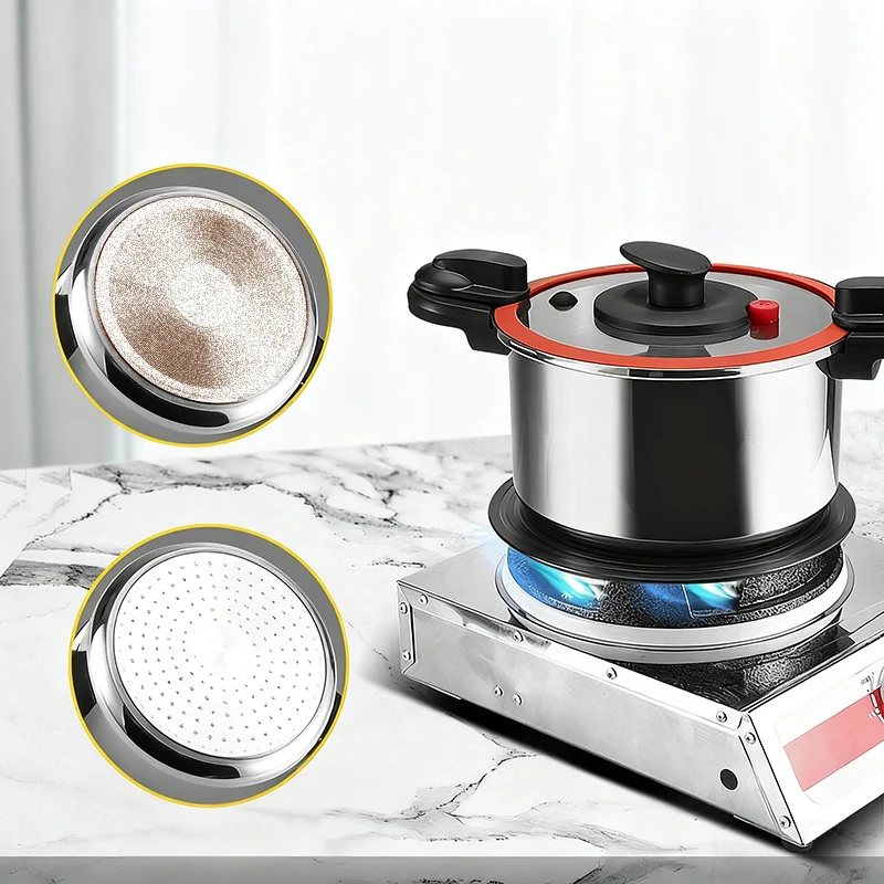 Aluminum Stove Top Diffuser Pan Heat Conduction Plate Kitchen Thermal Guide Plate Gas Stove Cookware Parts Outdoor Tableware