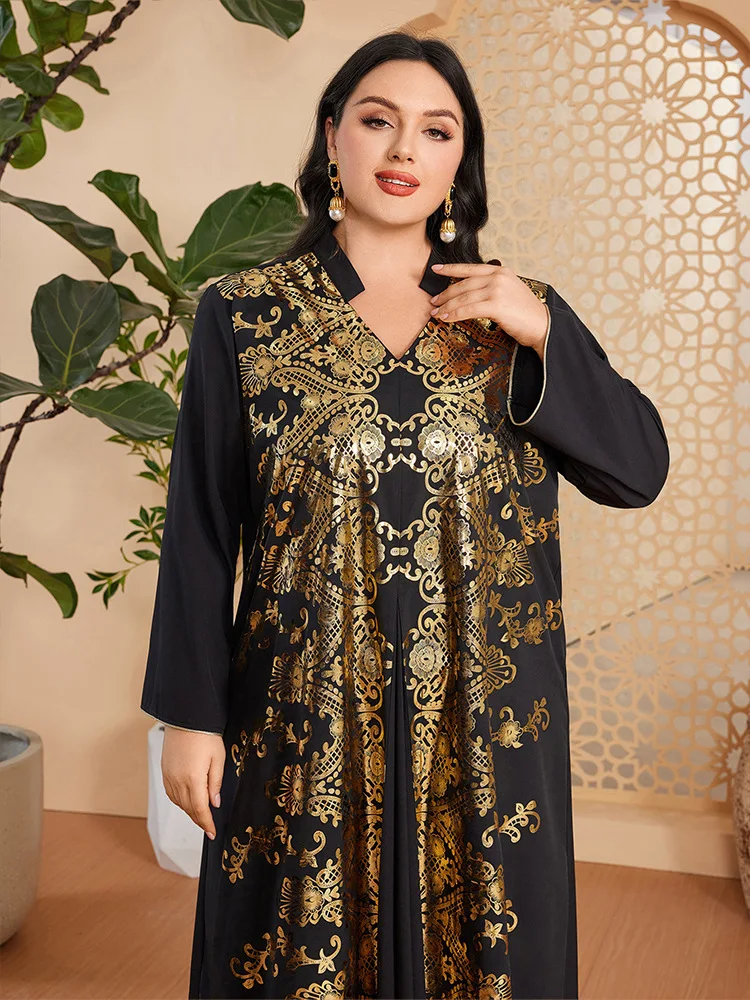 Abayas for Women Arabic Long Robe Dubai Dresses Print Jalabiya Party Ramadan Eid Morocco Dubai Kaftan Islam Muslim Vestidos