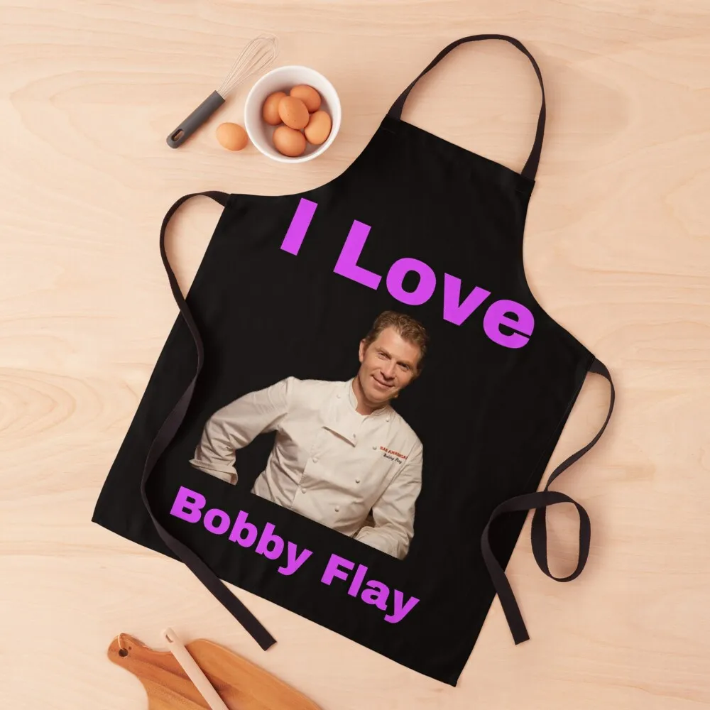 

Bobby Flay Apron For Men Kitchen Waterproof Kitchen Woman Chef Uniform Women Apron