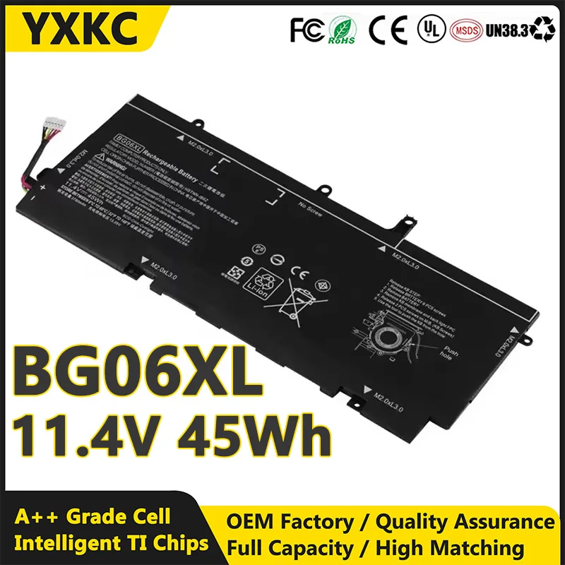 

11.4V 45WH BG06XL Laptop Battery for HP EliteBook 1040 G3 Series Notebook BG06045XL 804175-181 804175-1C1 HSTNN-IB6Z HSTNN-Q99C