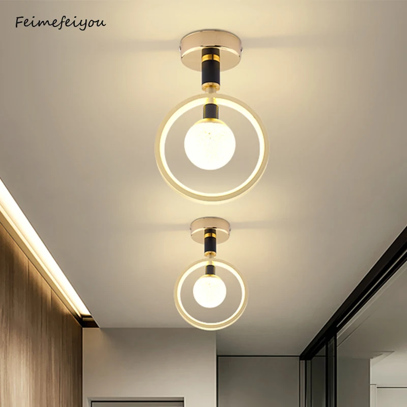 

Modern LED Ceiling Lamps Indoor Lighting Aisle Corridor Light Bedroom Bedside Dining Living Room Art Decoration Ceiling Lights