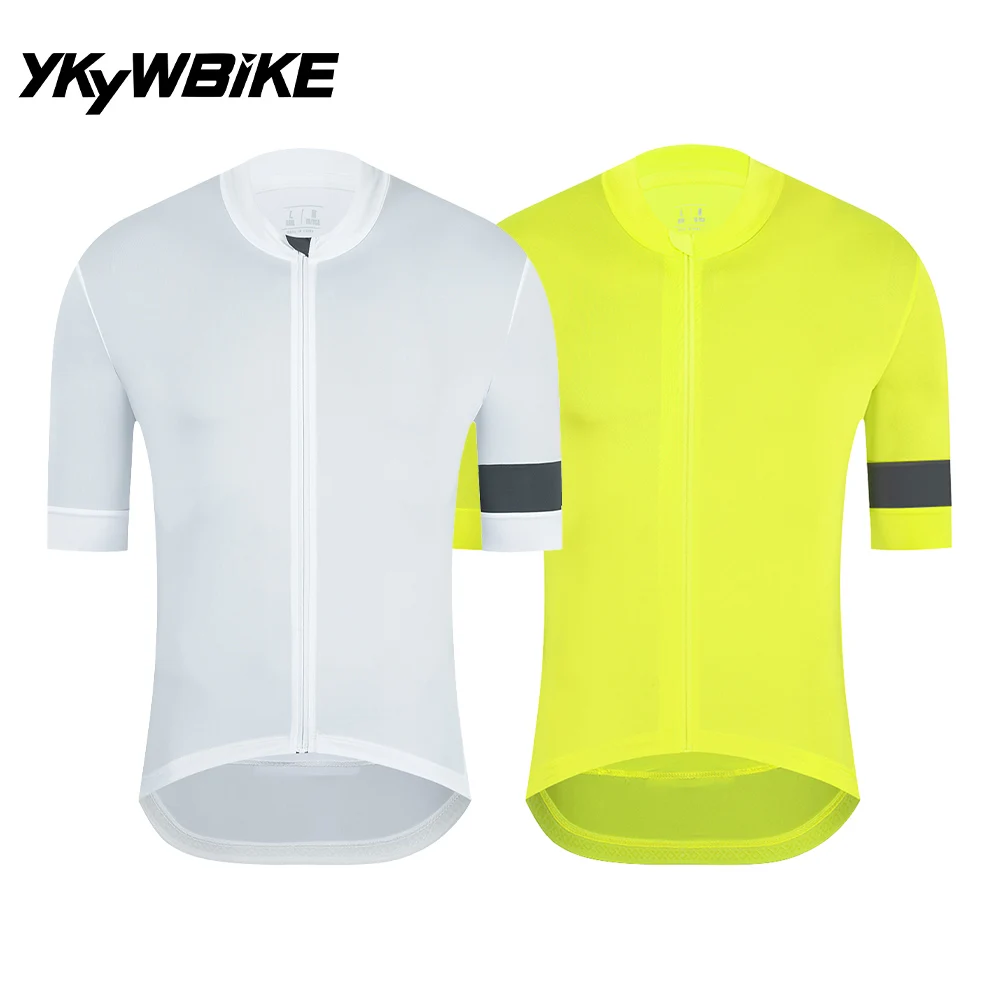 YKYWBIKE Cycling Jersey Pro team Summer Short Sleeve Man Downhill MTB Bicycle Clothing Ciclismo Maillot Quick Dry Bike Shirt