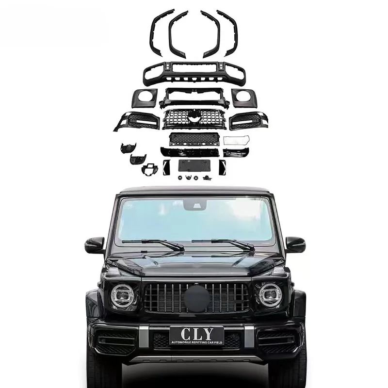 

CLY 2019-2021 For Benz G Class W464 upgrade AMG G63 bumper surround GT front grille body kit