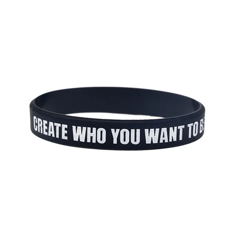 50 Stück Silikon-Armbänder mit dem Motivationssprüchen „Großartigkeit ist eine Wahl“ für Outdoor-Sportarten, 4 Farben – Detail 5